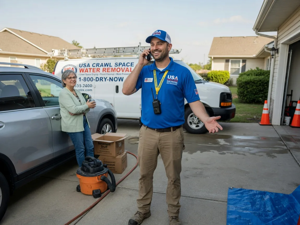 Crawl Space Water Removal Crumpton, MD FAQs